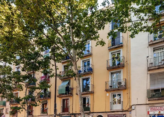 Cozy Rambla Del Raval Apartmán Barcelona
